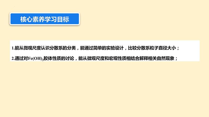 1.1.2 分散系及其分类（课件） 高一化学 （人教版2019必修第一册）第2页