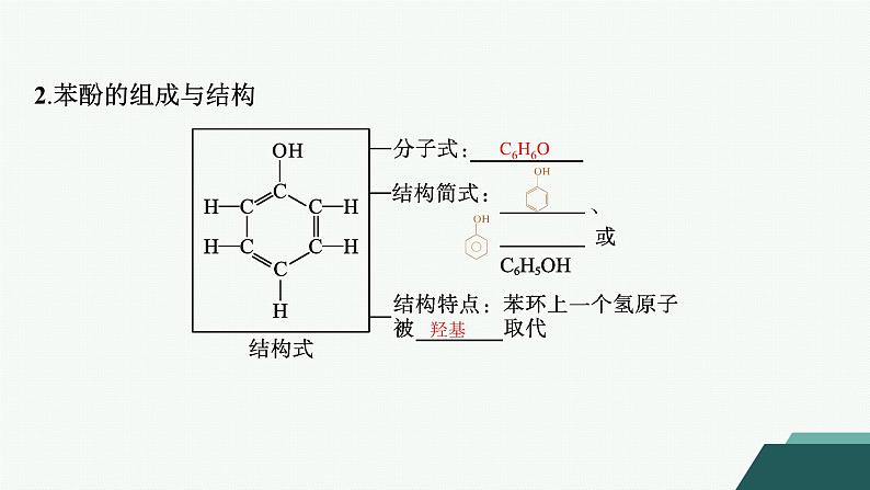 4.1.2　酚的性质及应用课件 2023-2024学年高二化学选择性必修306