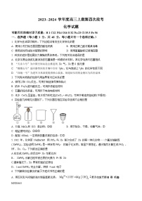 河南省周口市项城市第一高级中学2023-2024学年高三上学期11月期中考试化学试题