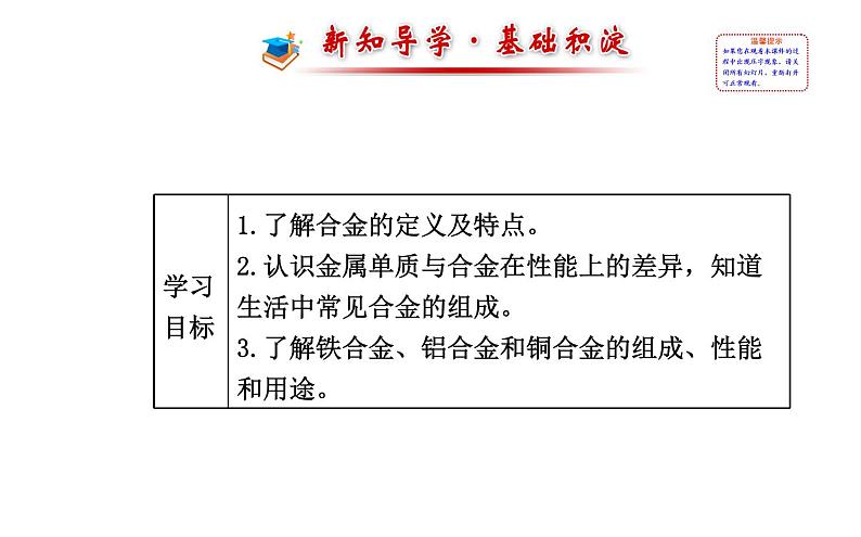 高二化学3.1合金课件及练习题含答案详解第2页