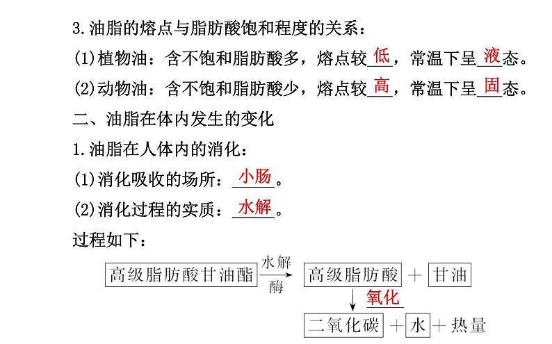 高二化学1.2重要的体内能源--油脂课件及练习题含答案详解第5页