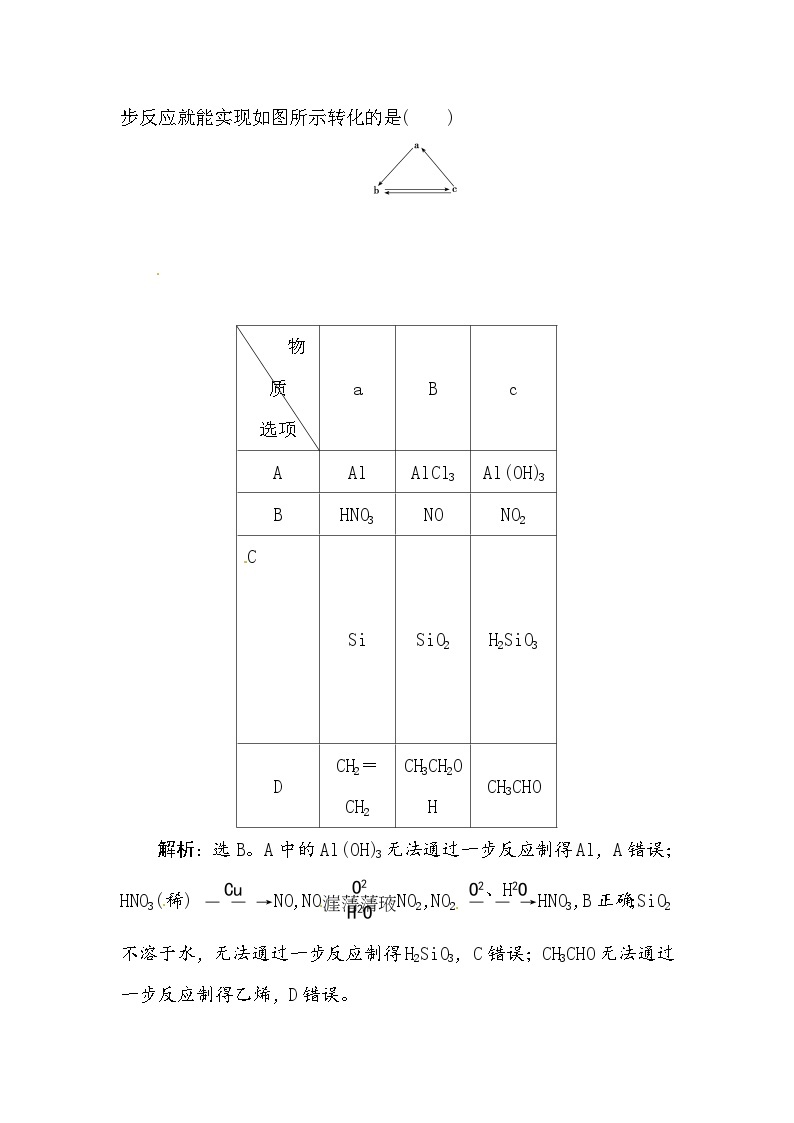 高考化学新一轮总复习  高考演练（真题 重组 考向 把脉）： 第二章微量元素03