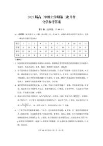 2024云南师大附中高二上学期11月期中化学试题PDF版含答案