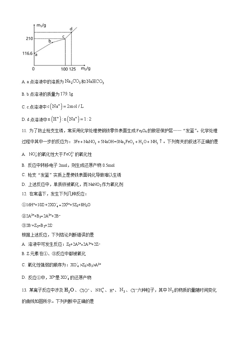 四川省宜宾市叙州区第二中学2022-2023学年高一上学期期中化学试题（原卷版）第3页