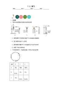 苏教版 (2019)必修 第二册第二单元 重要的含氮化工原料复习练习题