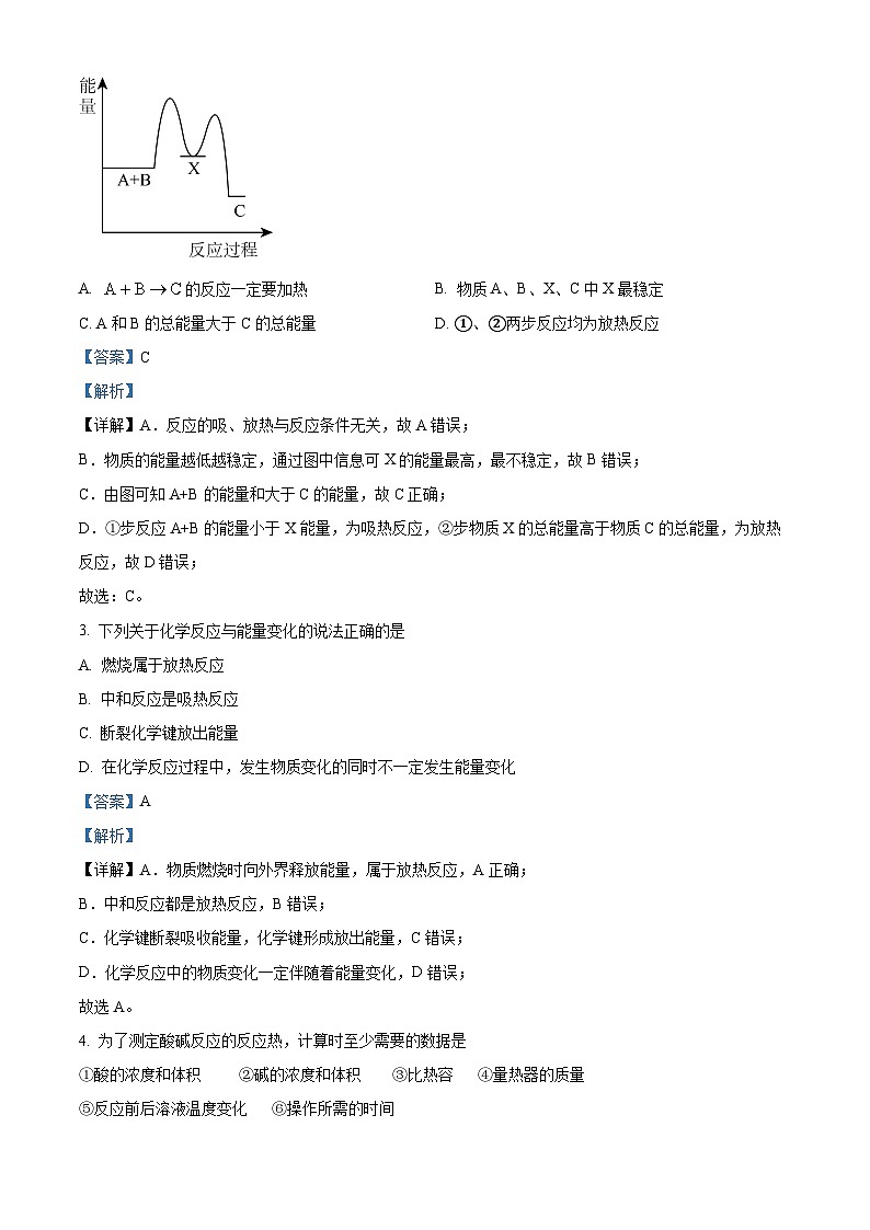 2024生产建设兵团第三师图木舒克一中高二10月月考化学试题含解析02