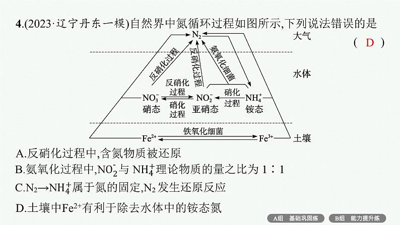 专题4　元素及其化合物——专题突破练第6页