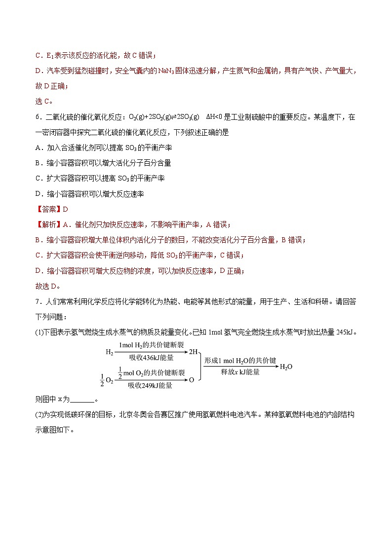 第六章化学反应与能量变化  课件+单元测试+知识清单03