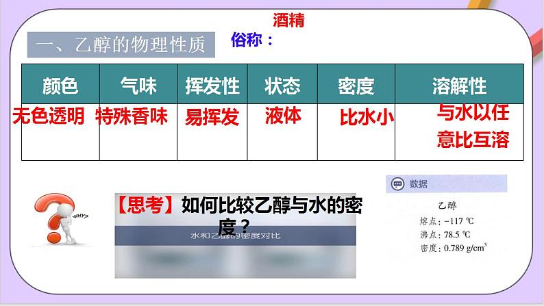 7.3.1乙醇  课件+分层作业（原卷+解析卷）08