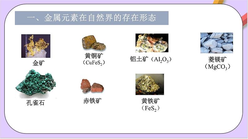 8.1.1金属矿物的开发利用  课件+分层作业（原卷+解析卷）05