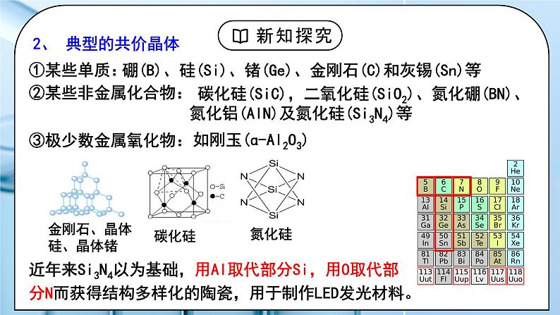 【核心素养】人教版高中化学选修二 《分子晶体与共价晶体 》第二课时 课件+教学设计（含教学反思）06