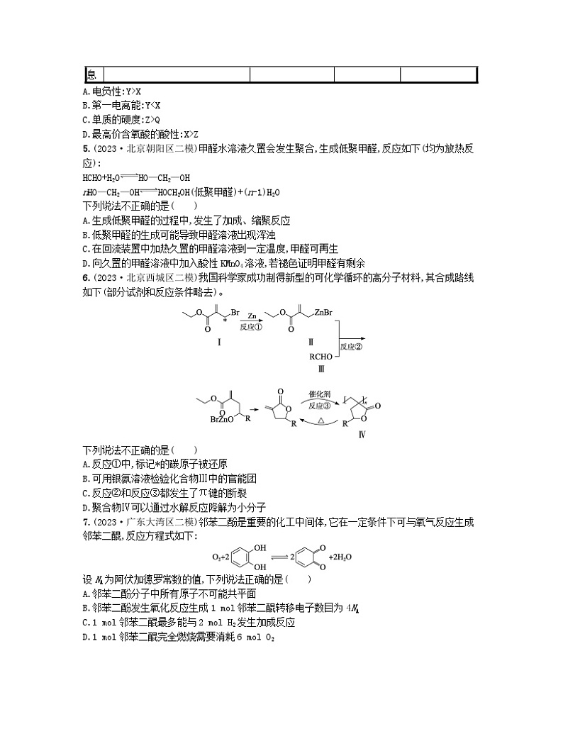 适用于新高考新教材2024版高考化学二轮复习选择题专项练二（附解析）第2页