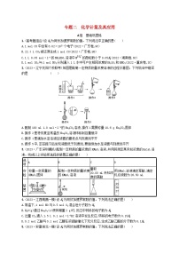 适用于新高考新教材2024版高考化学二轮复习专题2化学计量及其应用（附解析）