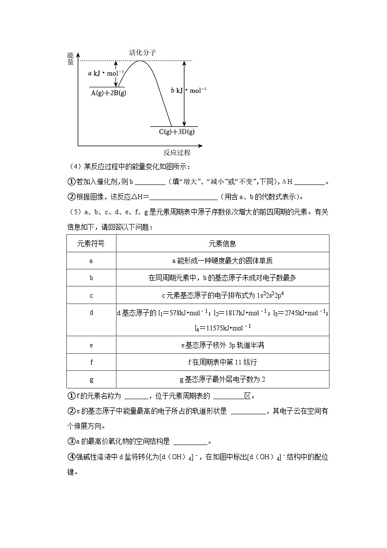 上海市育才中学2023-2024学年高三上学期期中调研考试（等级考）化学试题02