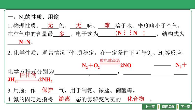 第16讲　氮及其化合物 课件-2024年江苏省普通高中学业水平合格性考试化学复习第4页