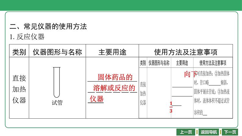 第19讲　常见仪器与实验基本操作 课件-2024年江苏省普通高中学业水平合格性考试化学复习07