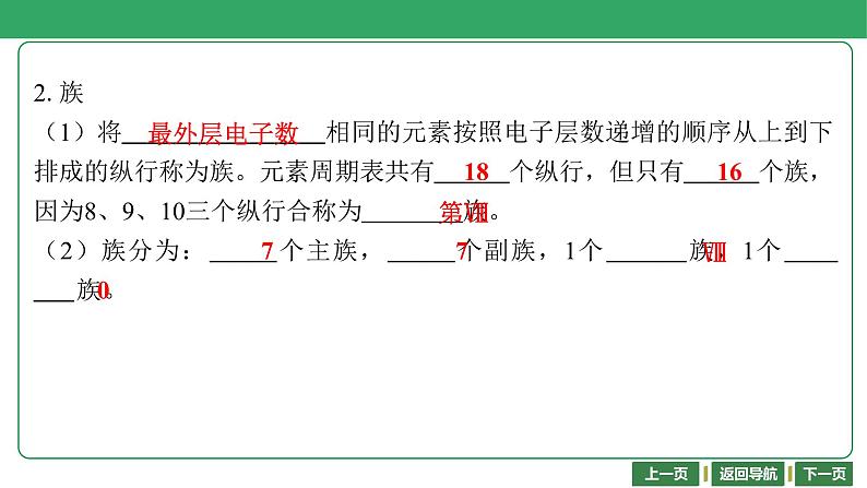 第27讲　元素周期表　元素周期律课件-2024年江苏省普通高中学业水平合格性考试化学复习第5页