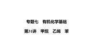 第31讲　甲烷　乙烯　苯课件-2024年江苏省普通高中学业水平合格性考试化学复习