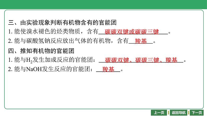 第35讲　有机物的性质与应用课件-2024年江苏省普通高中学业水平合格性考试化学复习05