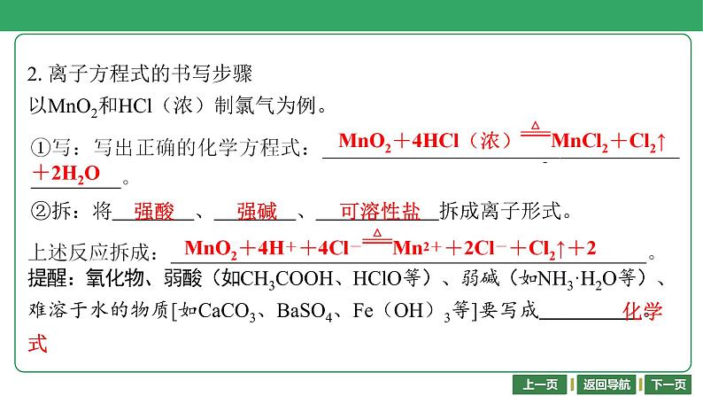 第7讲　离子方程式 课件-2024年江苏省普通高中学业水平合格性考试化学复习05