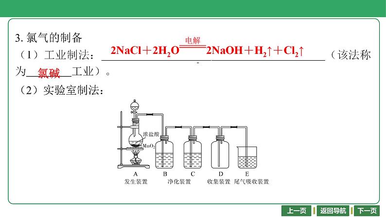 第14讲　氯及其化合物 课件-2024年江苏省普通高中学业水平合格性考试化学复习第8页