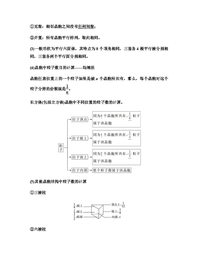 鲁科版高考化学一轮复习第5章第28讲不同聚集状态的物质与性质教学课时学案02