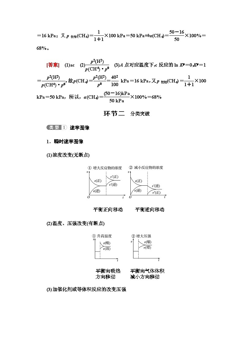 2024届高考化学一轮复习专题7第36讲化学反应速率与平衡的图像解答策略能力学案03