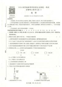 河南省青铜鸣大联考2023-2024学年高三上学期12月月考化学试题