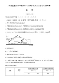 北京市海淀区重点中学校2023-2024学年高二上学期12月月考化学试题（含答案）