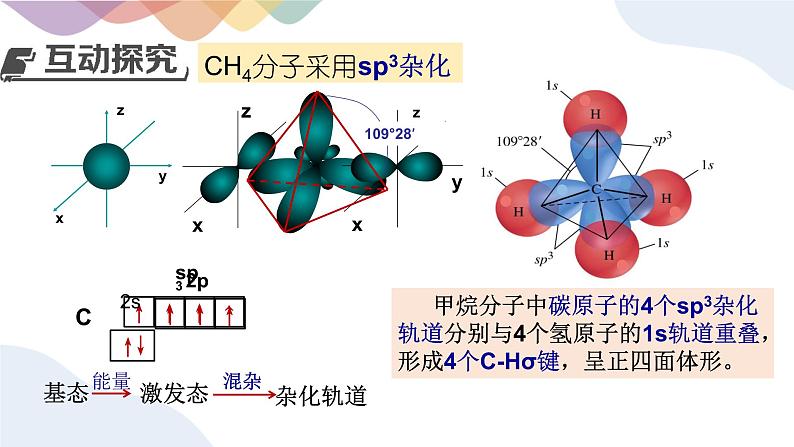 2.2.3 杂化轨道理论课件 人教版（2019）化学选择性必修二06