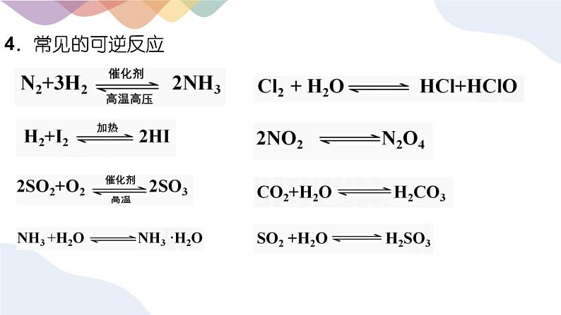 2.2.1 可逆反应与化学平衡状态 课件 人教版（2019）化学选择性必修一第6页