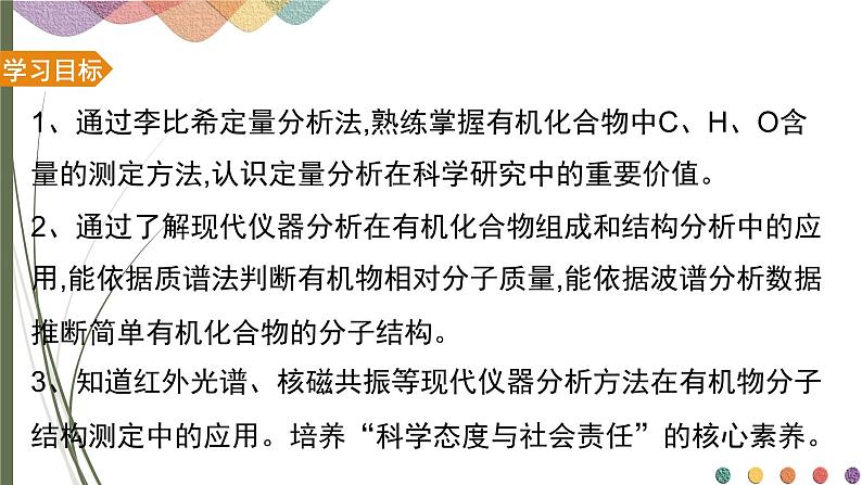 1.2.2有机化合物实验式、分子式、分子结构的确定 课件 人教版（2019）化学选择性必修三第2页