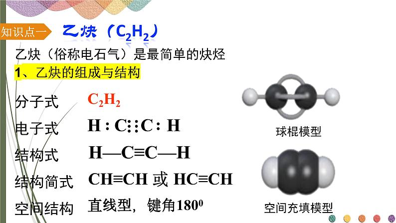 2.2.2 炔烃 课件 人教版（2019）化学选择性必修三第4页