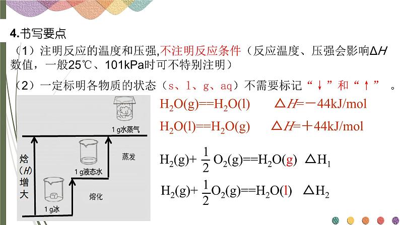 1.1.2 热化学方程式与燃烧热 课件 人教版（2019）化学选择性必修一07