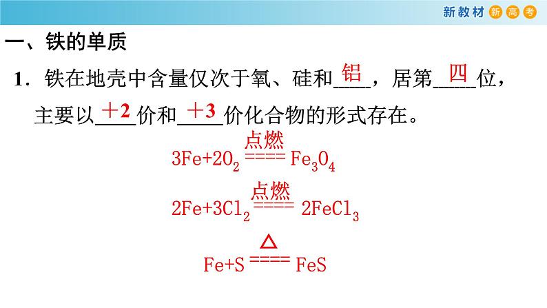 高中化学必修第一册第三章《铁 金属材料综合测试》PPT课件6-统编人教版第2页