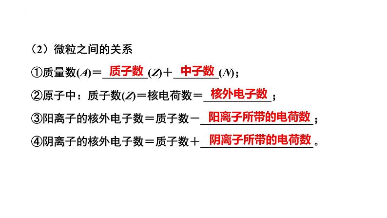 第16讲 原子结构  化学键（一）-备战2024年高考化学一轮复习精品课件（全国通用）04