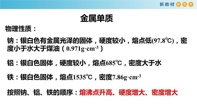 化学高中必修第一册第三章《铁  金属材料》复习课PPT课件4-统编人教版第3页