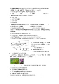 四川省资阳市乐至中学2023-2024学年高一上学期10月月考化学试题（解析版）