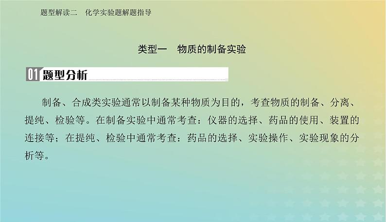 2024届高考化学二轮专题复习与测试第二部分题型解读二化学实验题解题指导课件第2页