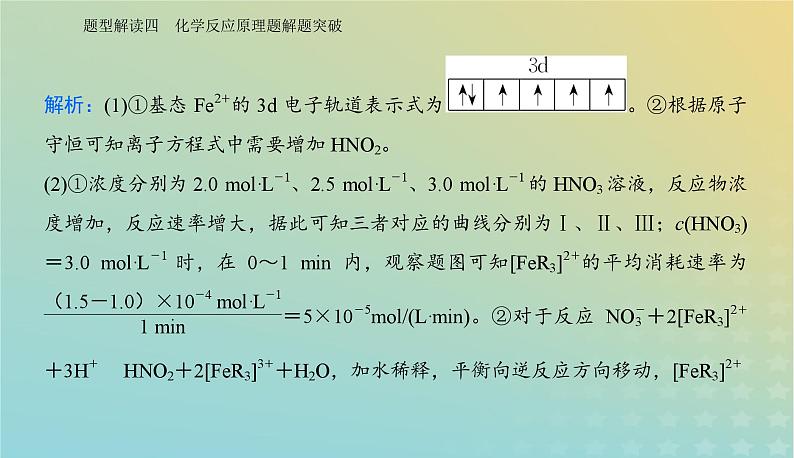 2024届高考化学二轮专题复习与测试第二部分题型解读四化学反应原理题解题突破课件08