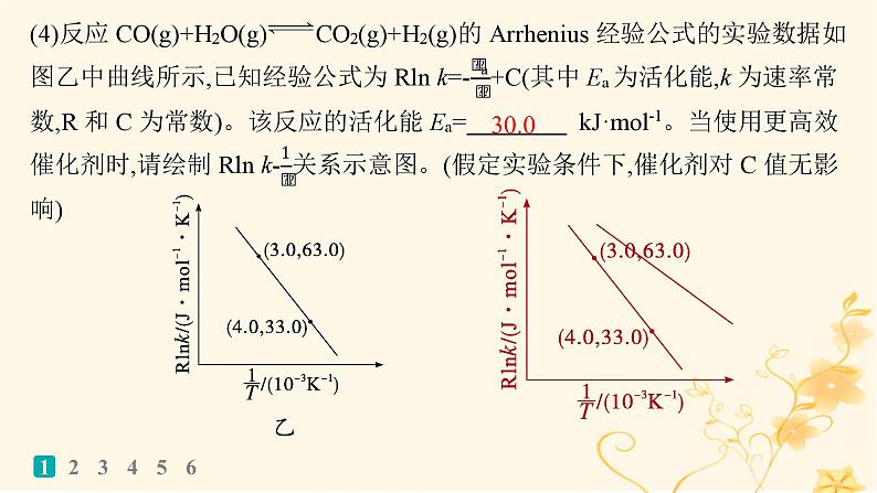 适用于新高考新教材2024版高考化学二轮复习大题突破练3化学反应原理综合题课件04