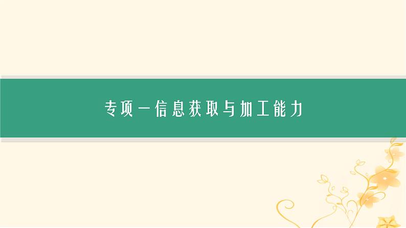 适用于新高考新教材2024版高考化学二轮复习第2编高考关键能力专项课件02