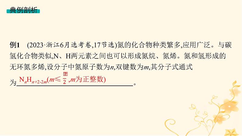 适用于新高考新教材2024版高考化学二轮复习第2编高考关键能力专项课件06