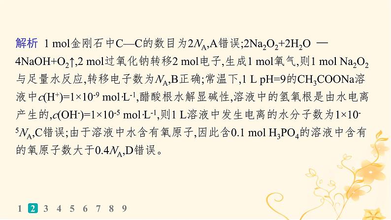 适用于新高考新教材2024版高考化学二轮复习热点提速练2阿伏加德罗常数及应用课件第5页