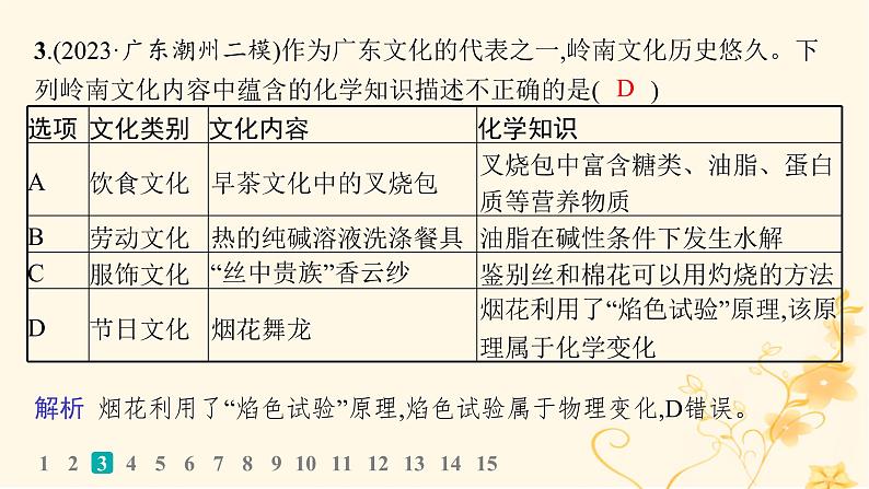 适用于新高考新教材2024版高考化学二轮复习选择题专项练5课件第6页