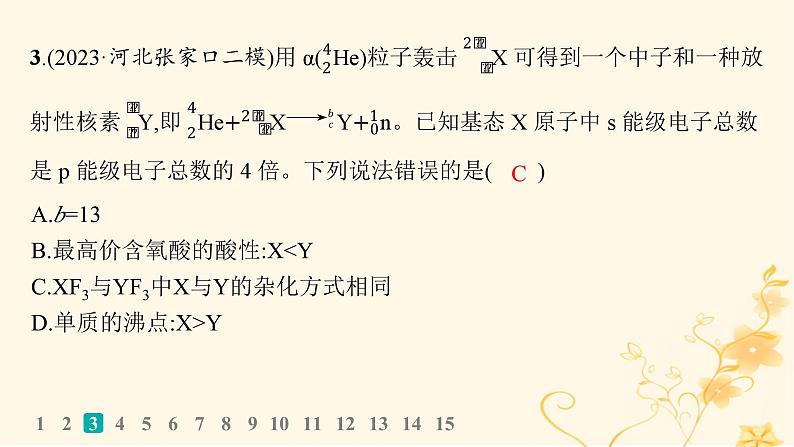 适用于新高考新教材2024版高考化学二轮复习选择题专项练7课件第6页