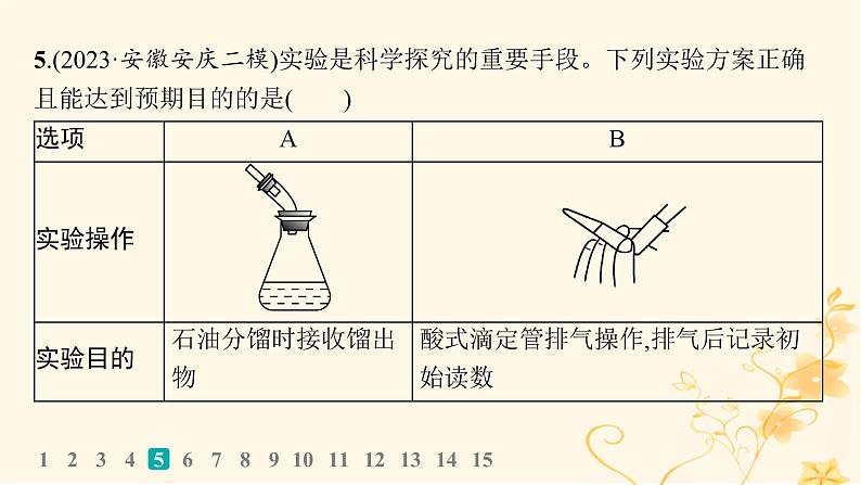 适用于新高考新教材2024版高考化学二轮复习选择题专项练11课件08