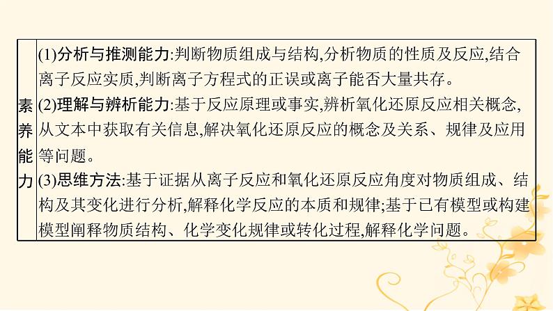 适用于新高考新教材2024版高考化学二轮复习专题3离子反应氧化还原反应课件第3页