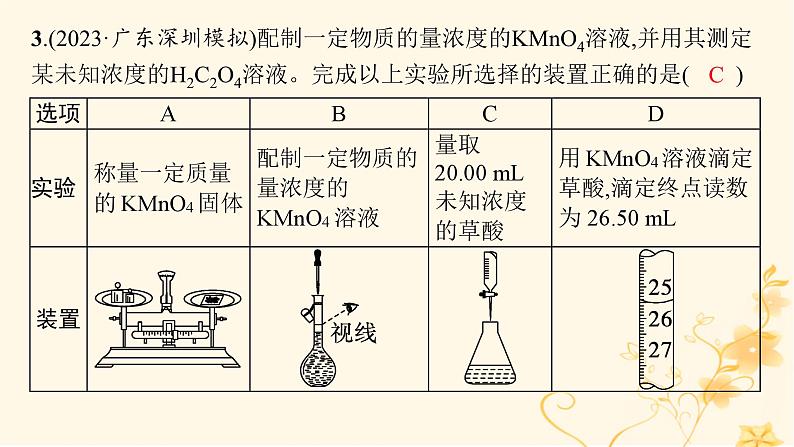 适用于新高考新教材2024版高考化学二轮复习专题突破练2化学计量及其应用课件第6页