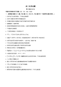 山东省济南市历城第二中学2022-2023学年高二上学期期末线上测试化学试题（含答案解析）